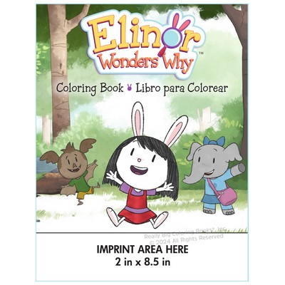 Elinor Wonders Why Coloring Book Libro para Colorear