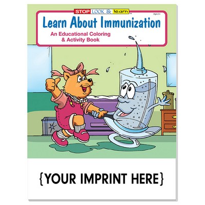 Learn About Immunization Coloring Book